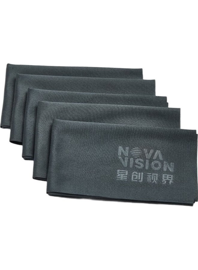 EYEPLAY Eyeglass Cleaning Cloth, Lens Cleaning Cloth, Camera And Phone Anti-Scratch Cleaning Cloth, Eyeglass Cloth - 5 Pack - Image 3