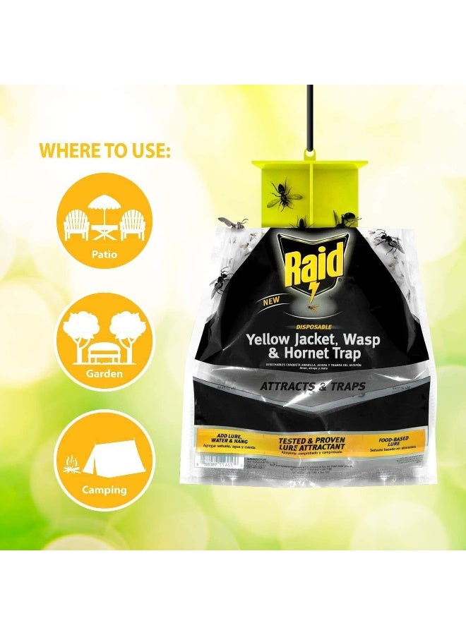 RAID Raid WASPBAGRAID Wasp Bag, Black  - Image 5