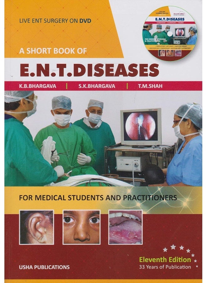 A Short Book Of Ent Diseases With Dvd 11Ed (Pb 2019)  - Image 4