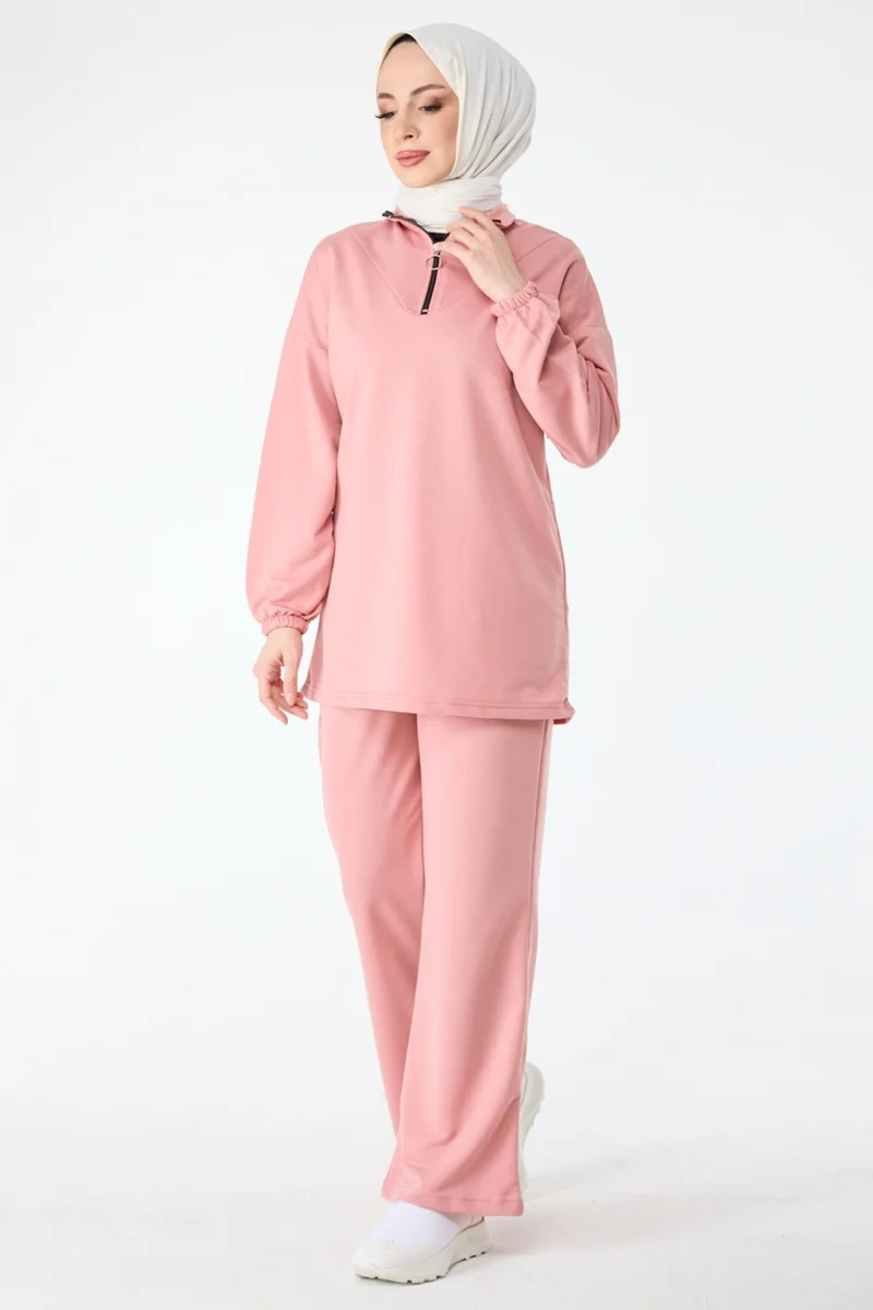 Tofisa 13074-Rose-Dried Tunic Trousers
