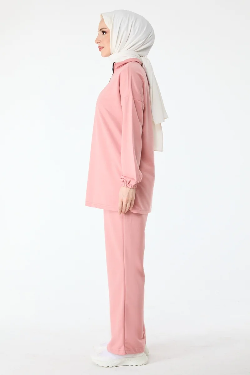Tofisa 13074-Rose-Dried Tunic Trousers