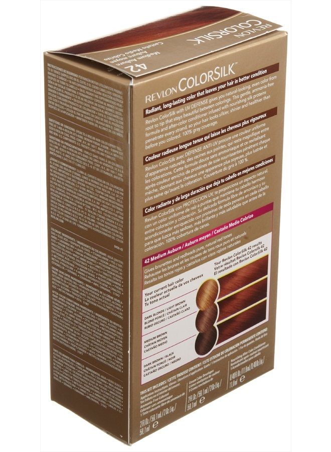 Revlon Colorsilk Haircolor, Medium Auburn, 4.40 Total Ounces (Pack of 1) - Image 2