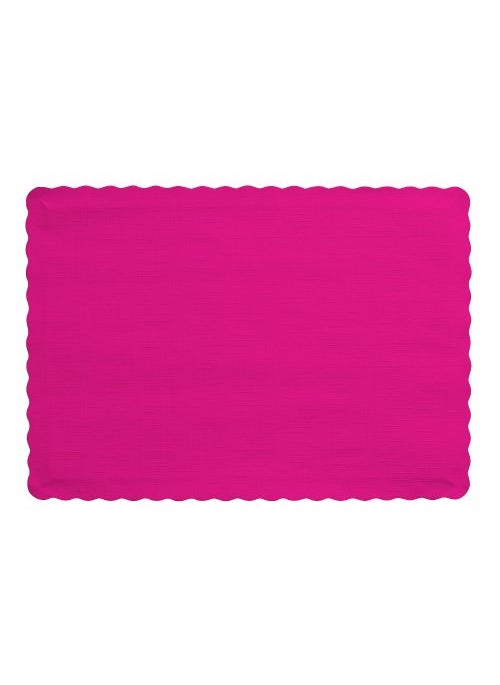 CREATIVE CONVERTING Creative Converting PLACEMATS One size Hot Magenta 