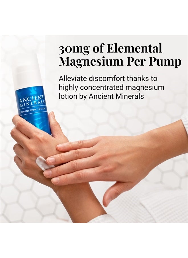 Ancient Minerals Magnesium Lotion high concentration genuine zechstein topical magnesium chloride (5oz)  - Image 2
