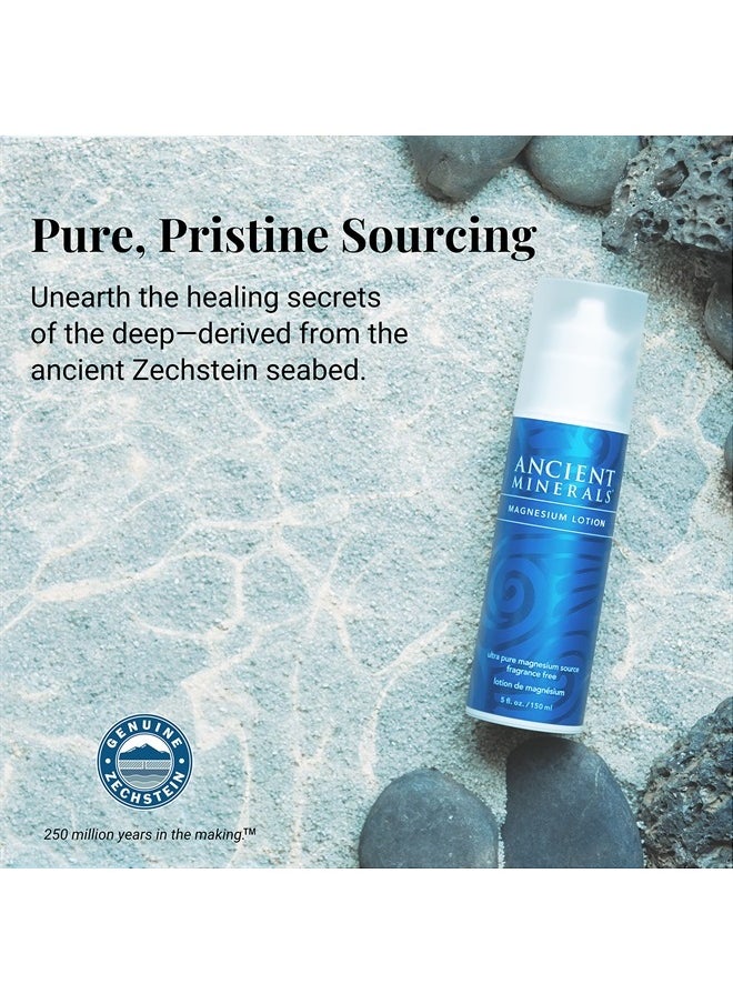 Ancient Minerals Magnesium Lotion high concentration genuine zechstein topical magnesium chloride (5oz)  - Image 3
