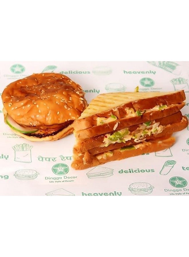 Radiant 25 Meters Food Wrapping Paper, Re-heatable Non Stick Paper,Premium Non-Stick Butter Wrapping Paper White, 28 cm x 25 m Roll (25 mtr) - Image 4