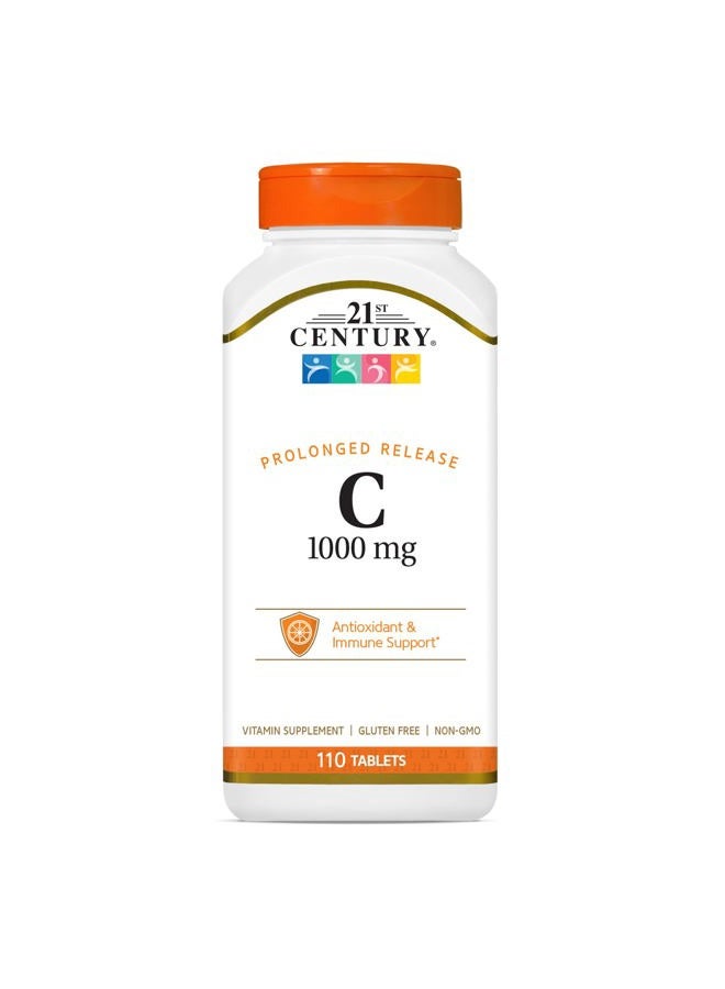 21st Century C 1000 mg Prolonged Release Tablets 110 Count - Image 1
