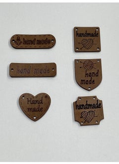 Karan Tuhafiye Handmade Leather Look Label / Set of 6  - Image 3