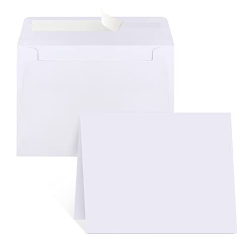 Joyberg Blank Cards and Envelopes 4x6, 30 Pack White Invitation Cardstock with 30 Pack Envelopes, Thank you Blank Greeting Cards, for All Occasions DIY, Print custom - Image 1