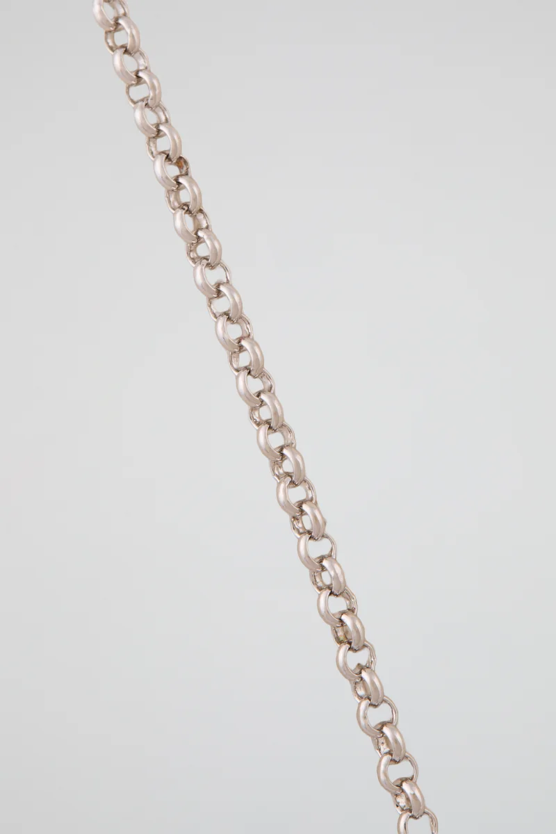Roberto Cavalli  Roberto Cavalli Silver-Tone Horn Pendant Necklace for Women | Best Price UAE