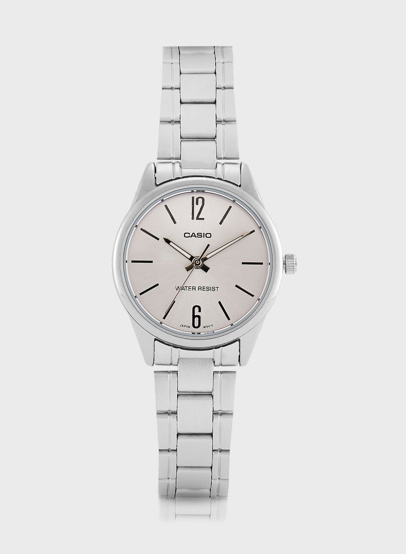 CASIO Steel Strap Analog Watch - Image 1