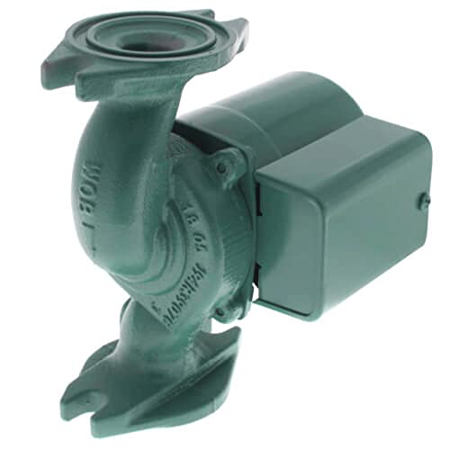 Taco 007-F5 Cast Iron Circulator, 1/25 HP Pump with Universal Pump Flange Gaskets and Wire Gland, Green - Image 2