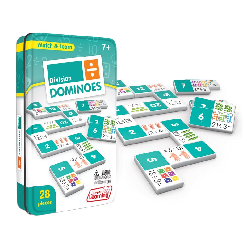 Junior Learning Division Match Learn Dominoes Multi