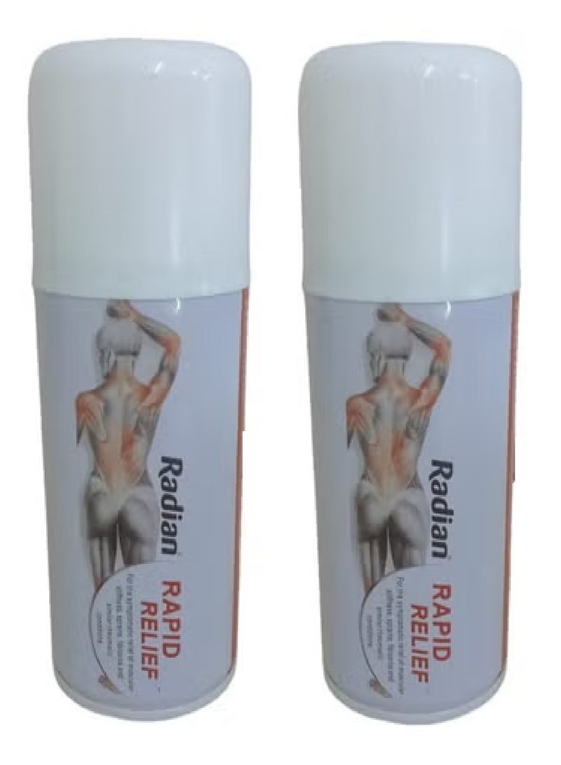 Radian Two Pieces Of Rapid Pain Relief Spray 2X150ml - Image 1