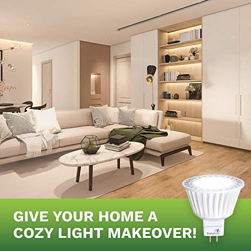 Bioluz LED 5 Pack MR16 50 Watt Halogen Equivalent Dimmable Bulb uses 7W, Halogen 3000K 12V AC/DC, UL Listed, High CRI for Low Voltage Recessed Lights, Track Lights and Landscape Fixtures. - Image 4