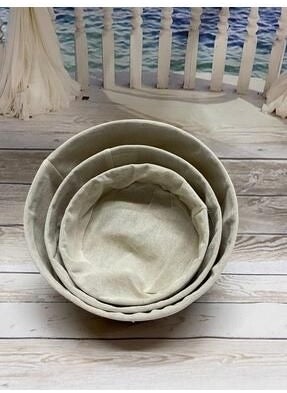Sepet Deryası Basket Deryasi Natural Round Bamboo Organizer  - Image 5