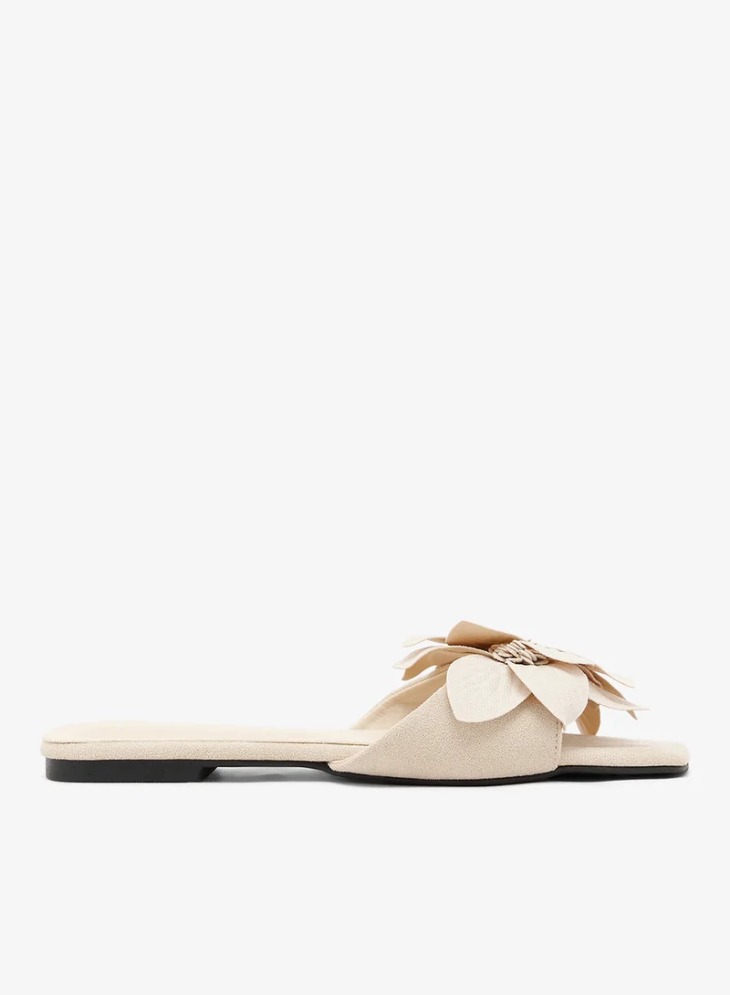 Floral Flat Sandals