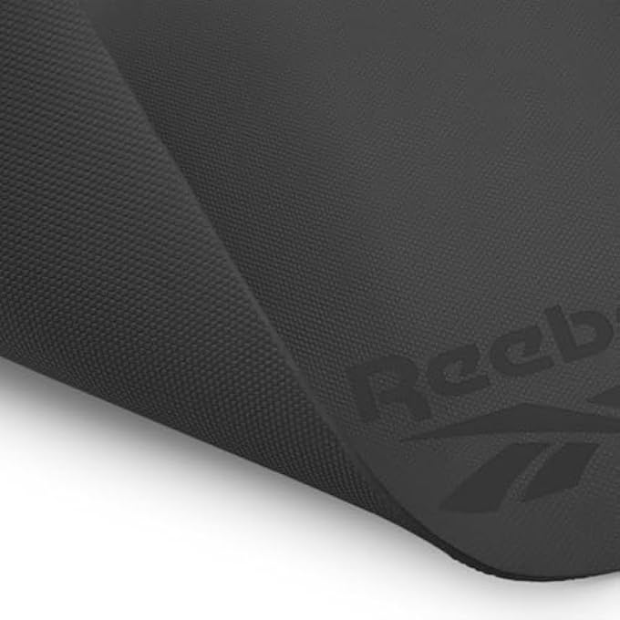 Reebok Yoga Mat - 4Mm - Black - Image 4