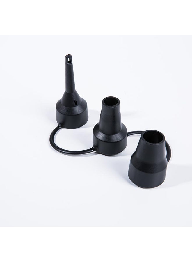 حمام سباحة سرير قابل للنفخ ، قارب ، أريكة ، مضخة منفخة كهربائية يمكن استخدامها للمنزل والسيارة 13x10x12cm أسود - Image 3