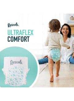Rascals Training Diaper Pants - Ultra-Flex 360° Waistband, Pediatrician Recommended, Unisex Diapers for Boys & Girls  - Image 4