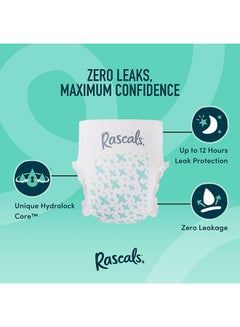 Rascals Training Diaper Pants - Ultra-Flex 360° Waistband, Pediatrician Recommended, Unisex Diapers for Boys & Girls  - Image 2