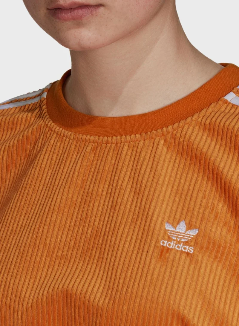 adidas Originals  3 Stripe Sweatshirt for Women | Best Price UAE
