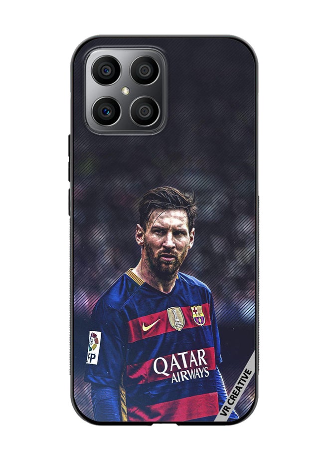 VR CREATIVE Protective Case Cover For Honor X8 Messi Design Multicolour