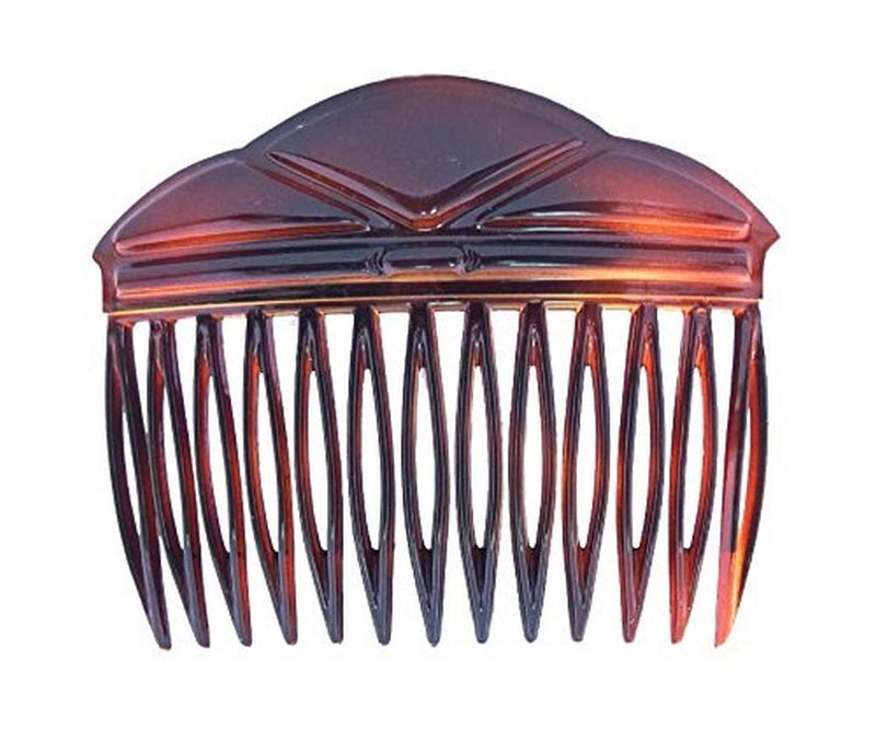 Caravan Entra Tortoise Shell Side Hair Combs Model No 315