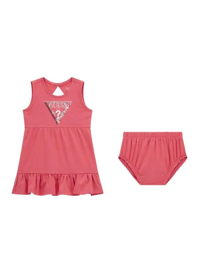 جس Kids Sangallo Dress And Pantie Sets