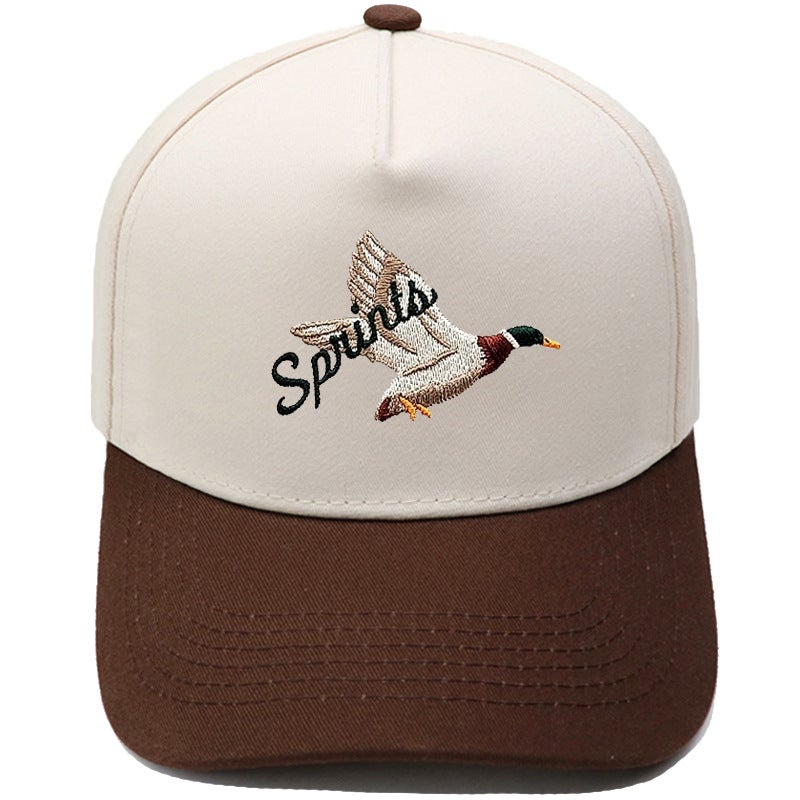 Vintage Embroidered Duck Trucker Cap - Image 2