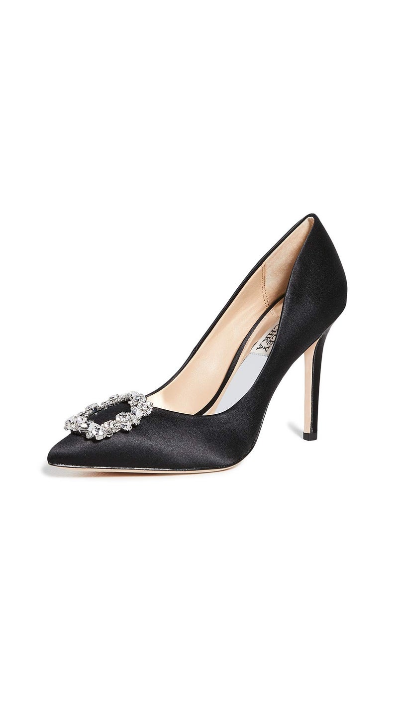 Badgley Mischka womens Cher Pump Black 85 US