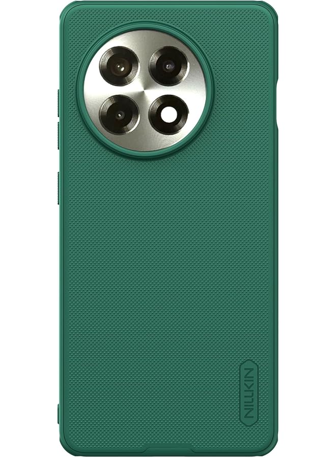 Nillkin Super Frosted Shield Pro Series Mobile Cover For Oneplus Ace 5 5 Pro Dark Green - Image 1