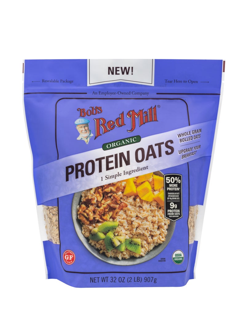 Bob's Red Mill Whole Grain Protein Rolled Oats Organic - Image 1
