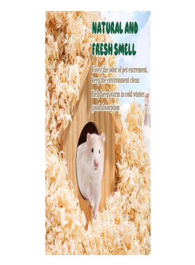 Ormango نشارة خشب الصنوبر الخالية من الغبار من أورمانجو، 150 غرام - مادة تعشيش للهامستر، وفراش للحيوانات الصغيرة مثل الأرانب، وخنازير غينيا، والطيور، والفئران، والشنشيلات، والزواحف، وغيرها. 150 غرام، رقائق/نشارة خشب - Image 4