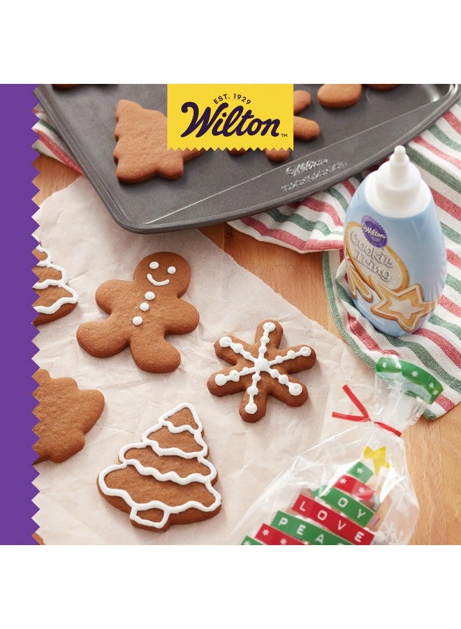 ويلتون زينة البسكويت من ويلتون - سريعة وسهلة الاستخدام وجاهزة لتزيين الكيك والبسكويت، 9 أونصة، أبيض - Image 5