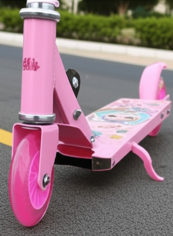 L.O.L Mascube L.O.L 2 Wheels Scooter for Kids Pink - Image 4