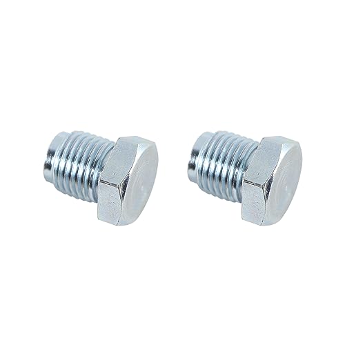 LAFORMO Master Cylinder Plugs Compatible With Inverted Flare 9/16"-18 1/2"-20 Nut Port Block Off - Image 1