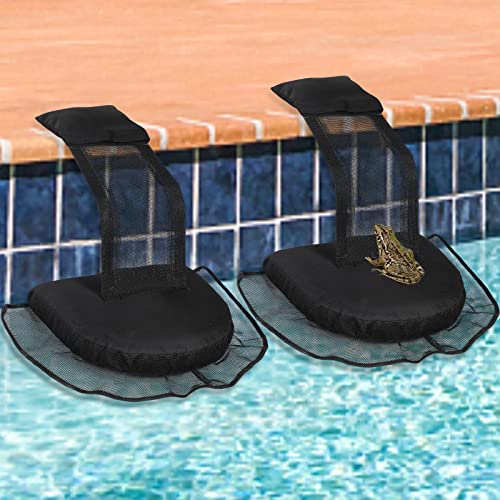 MorTime 2 Pack Animal Saving Escape Ramp, Swimming Pool Floating Animal Saver Rescue Tool for Outdoor Critter Frog Chipmunk - Image 5