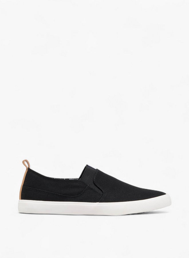 LBL by Shoexpress Men Canvas Loafers with Pull Tab  - Image 3