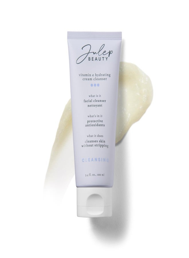 Julep Vitamin E Hydrating Cream Cleanser, Daily Face Wash with Ceramide NP & Essential Oils, Antioxidant Formula for Hydrated Balanced Skin - Image 1