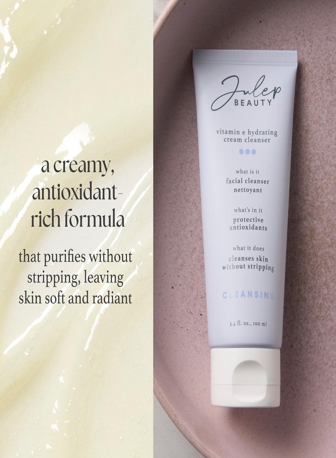 Julep Vitamin E Hydrating Cream Cleanser, Daily Face Wash with Ceramide NP & Essential Oils, Antioxidant Formula for Hydrated Balanced Skin - Image 4