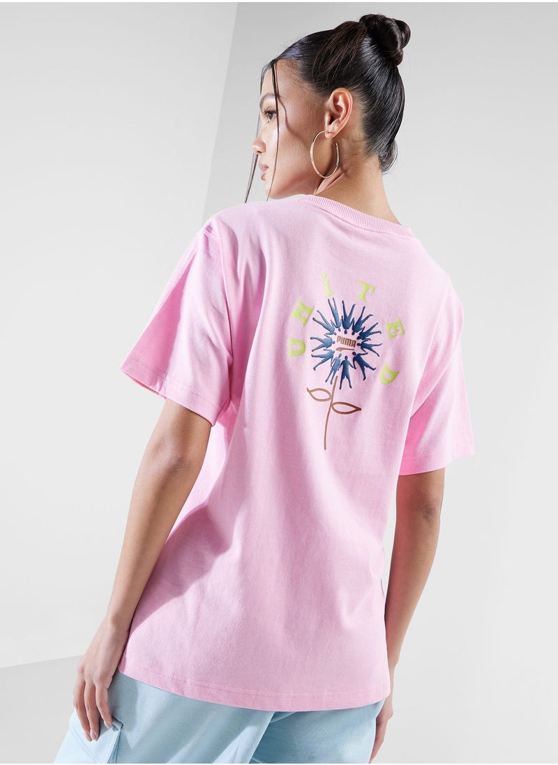 PUMA - Downtown Relaxed Graphic T-Shirt - Image 1