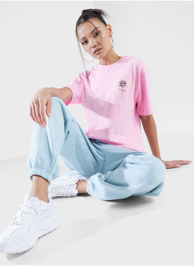 PUMA - Downtown Relaxed Graphic T-Shirt - Image 1