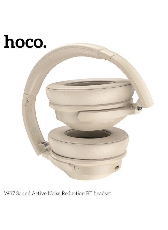 hoco. W37 Sound Active Noise Reduction BT headset - Image 2