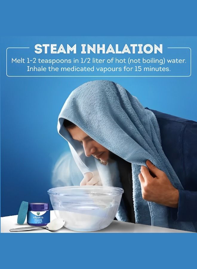 Vicks 8 Pieces VapoRub Ointment 50g - Image 3