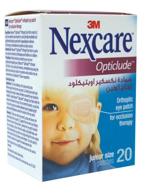 لصقة العين جونيور أوبتيكلود 20 قطعة