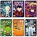 LINAYE 60 Sheets Halloween Stickers Crafts for Kids Toddlers Make Your Own Stickers Halloween Goodie Treat Bag Fillers Game Activities and Party Favors - Image 3