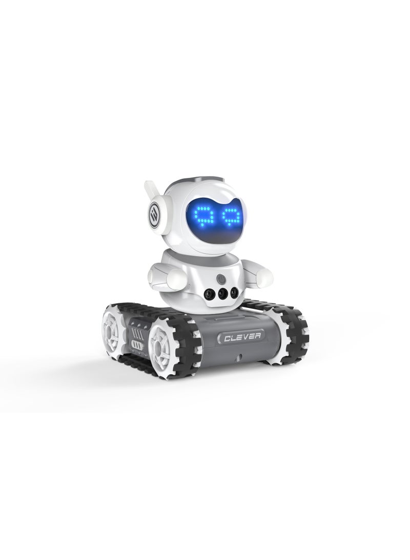 روبوت التحكم عن بعد مع LED والموسيقى، ألعاب روبوت لاسلكي قابلة لإعادة الشحن للأطفال، روبوت عرض تلقائي مع استشعار الإيماءات، هدايا عيد ميلاد للأطفال. - Image 1