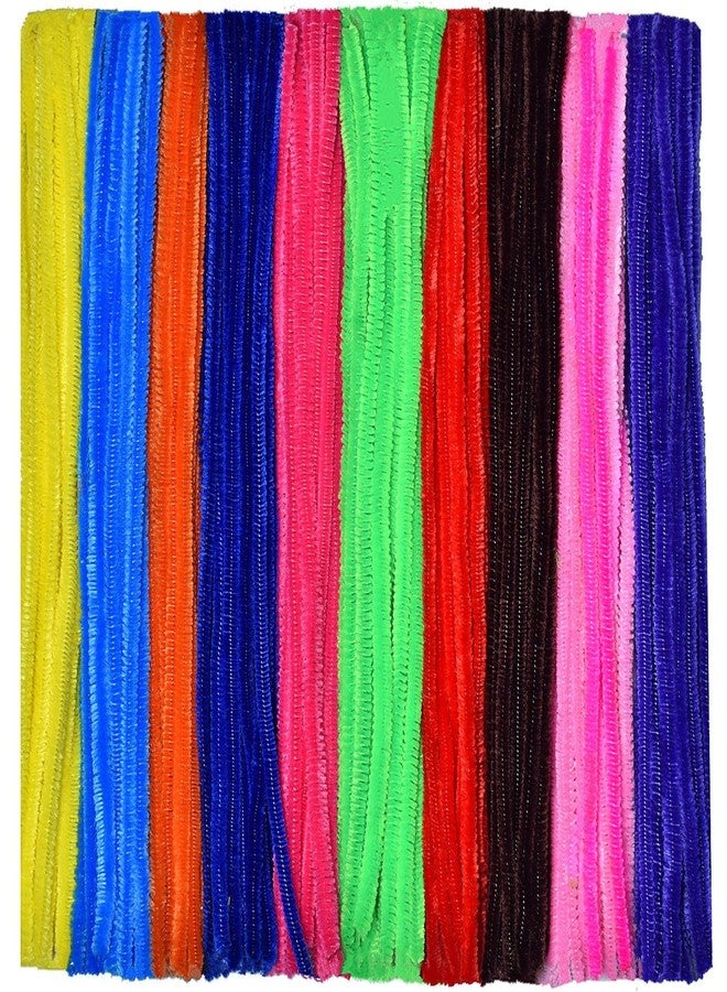 GOTOONE Multiple Colors Pipe Cleaners Chenille Stems (100 Pack) for DIY Art Decorations Creative Craft (6 mm x 12 Inch) - Image 1