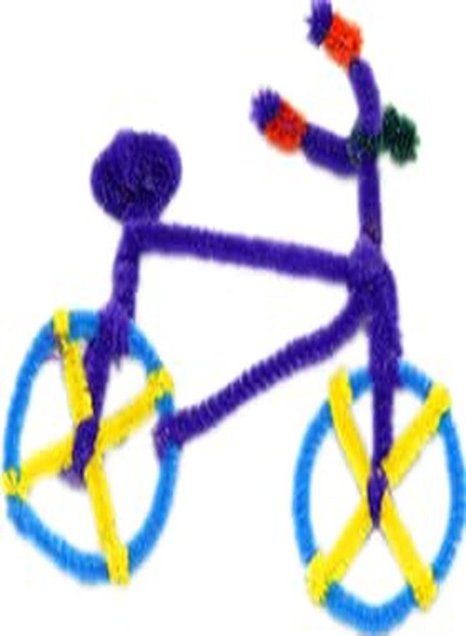 GOTOONE Multiple Colors Pipe Cleaners Chenille Stems (100 Pack) for DIY Art Decorations Creative Craft (6 mm x 12 Inch) - Image 4